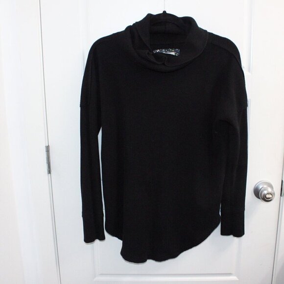 Maeve Anthropologie Waffle Knit Long Sleeve Turtleneck Size Medium - Picture 1 of 3